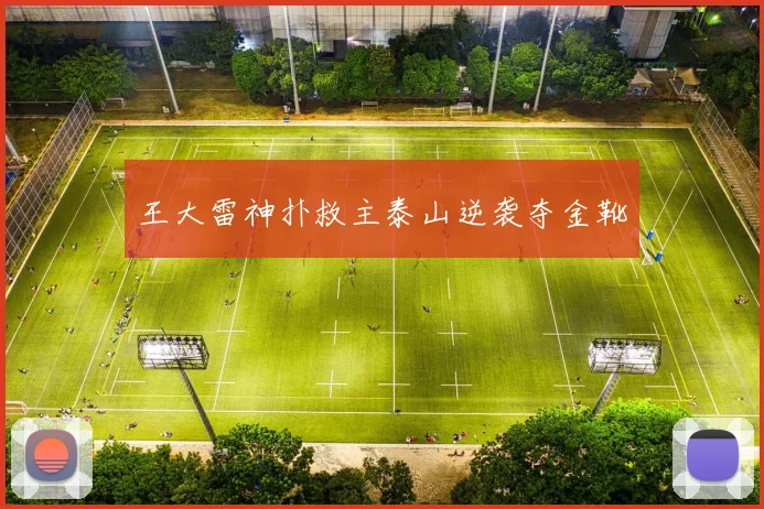 王大雷神扑救主泰山逆袭夺金靴